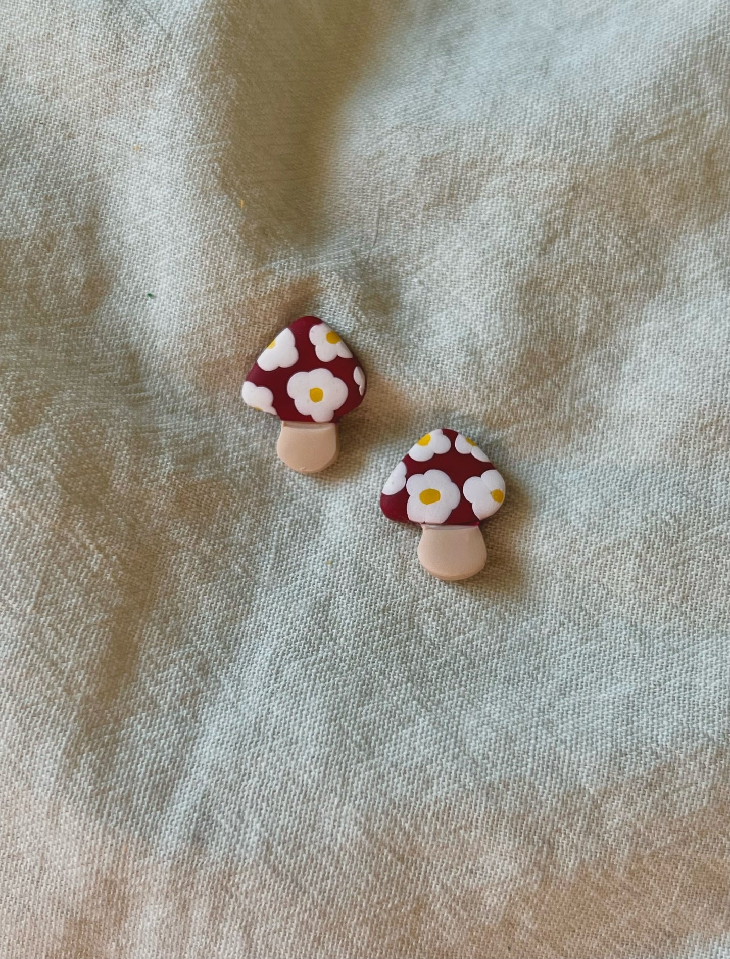 Mini Mushroom Studs