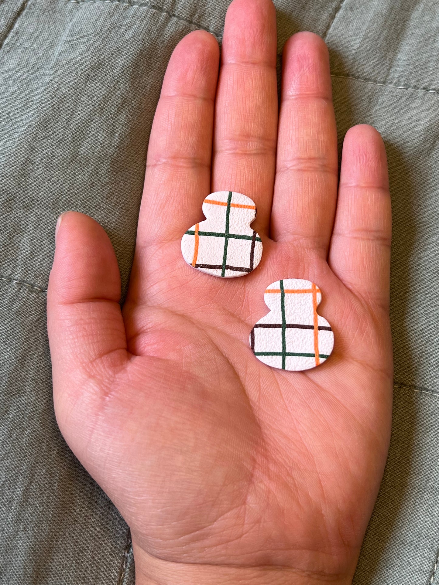 Fall Lines (thin) Blob Studs