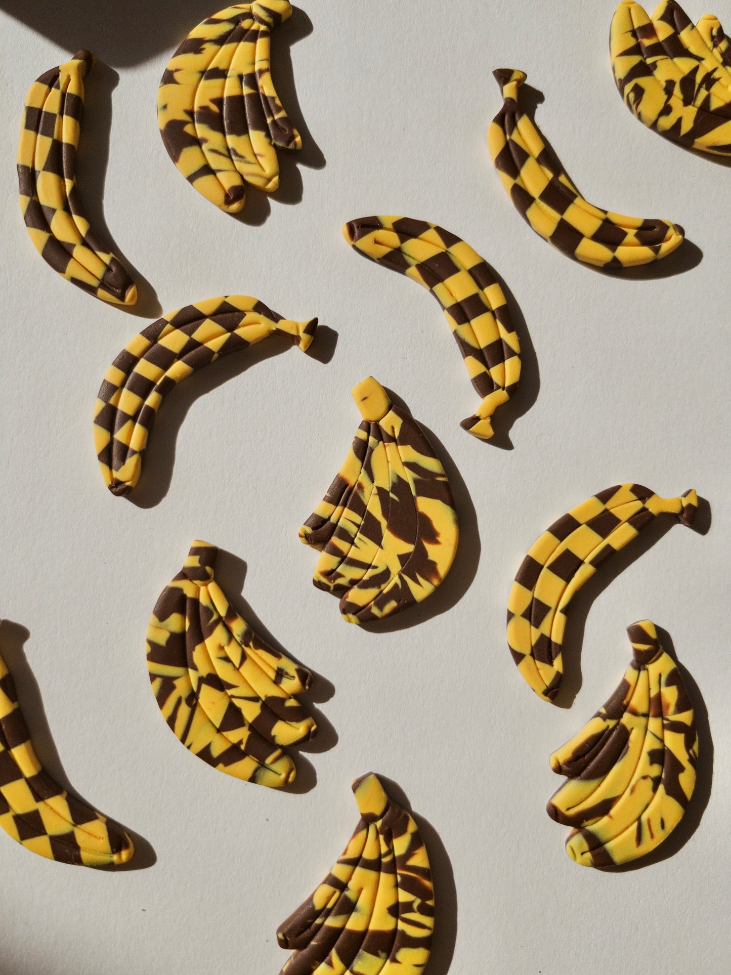 banana cluster earrings