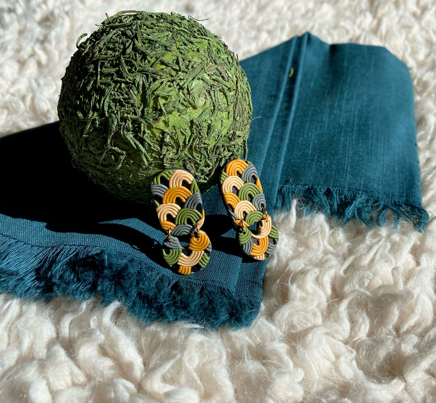 pill and arch earrings︱the asian rainbow collection