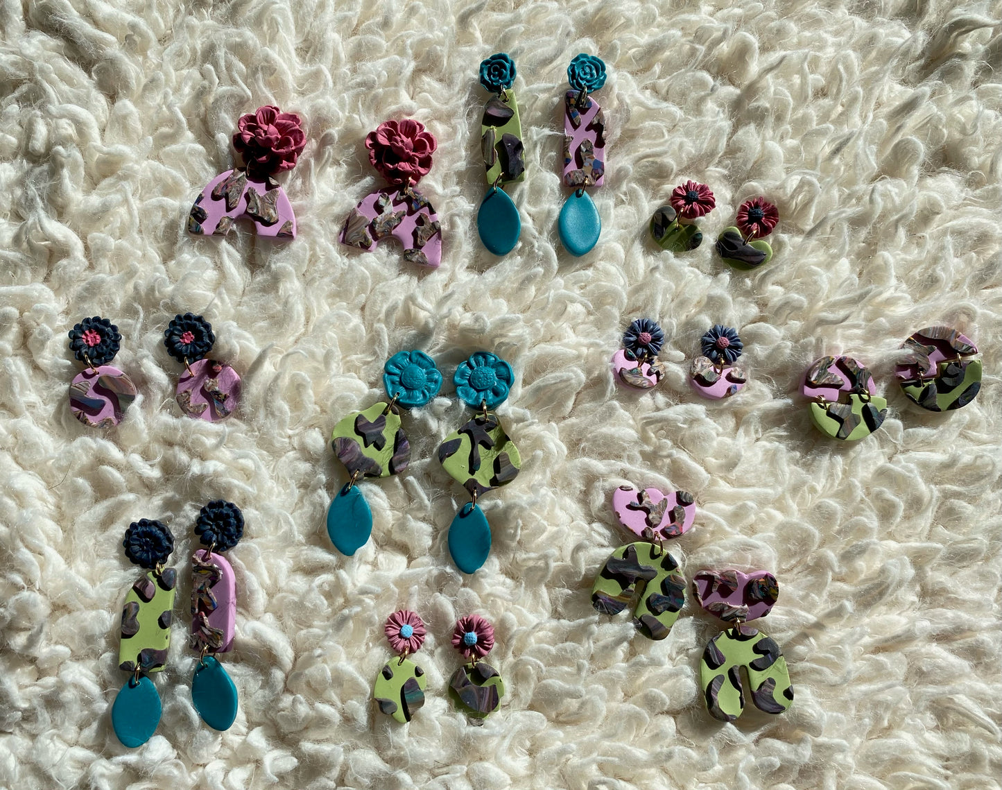 flower on the green bean︱the flower and blob collection