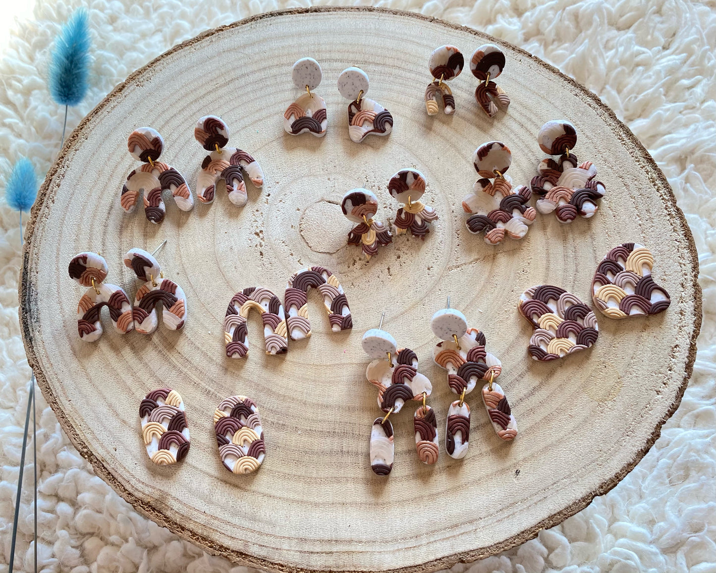 blob statement earrings︱archee arch arch collection