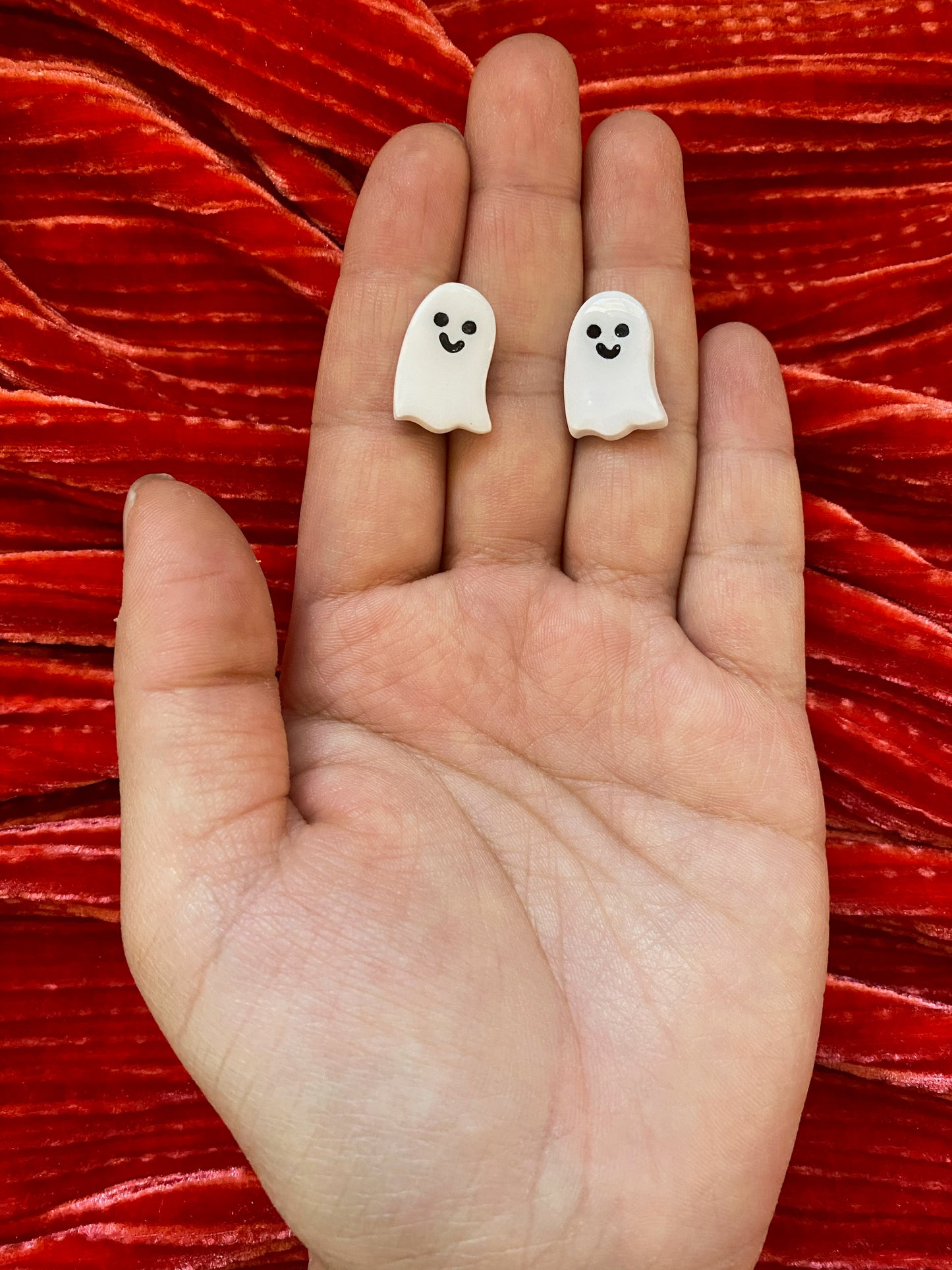 baby boo boo ghost stud earrings︱halloween collection