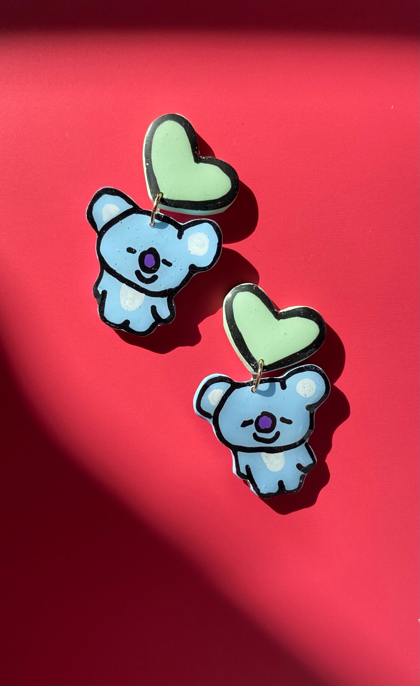 BT21 Koya dangle earrings