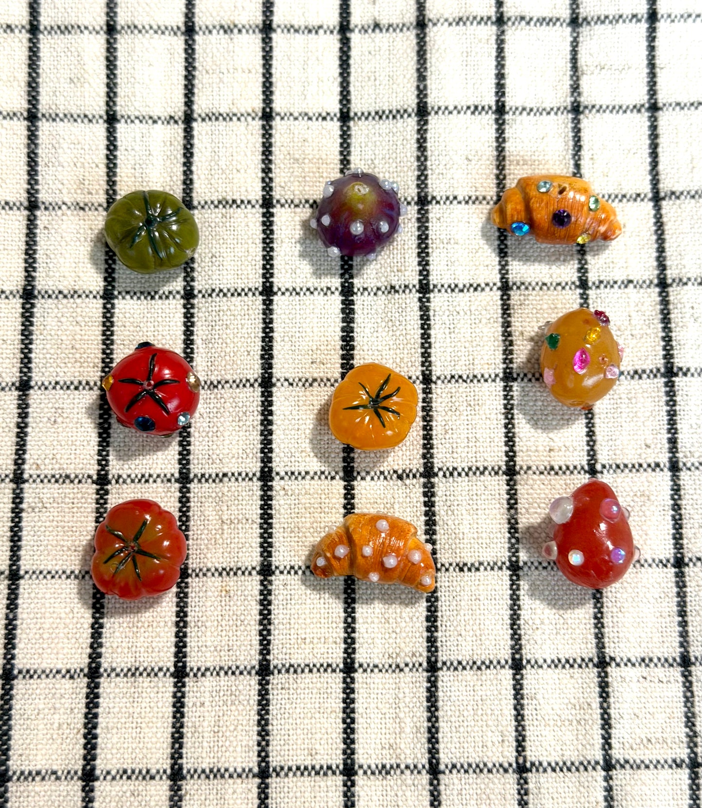 Pearly Croissant Earrings (Pre-Order)