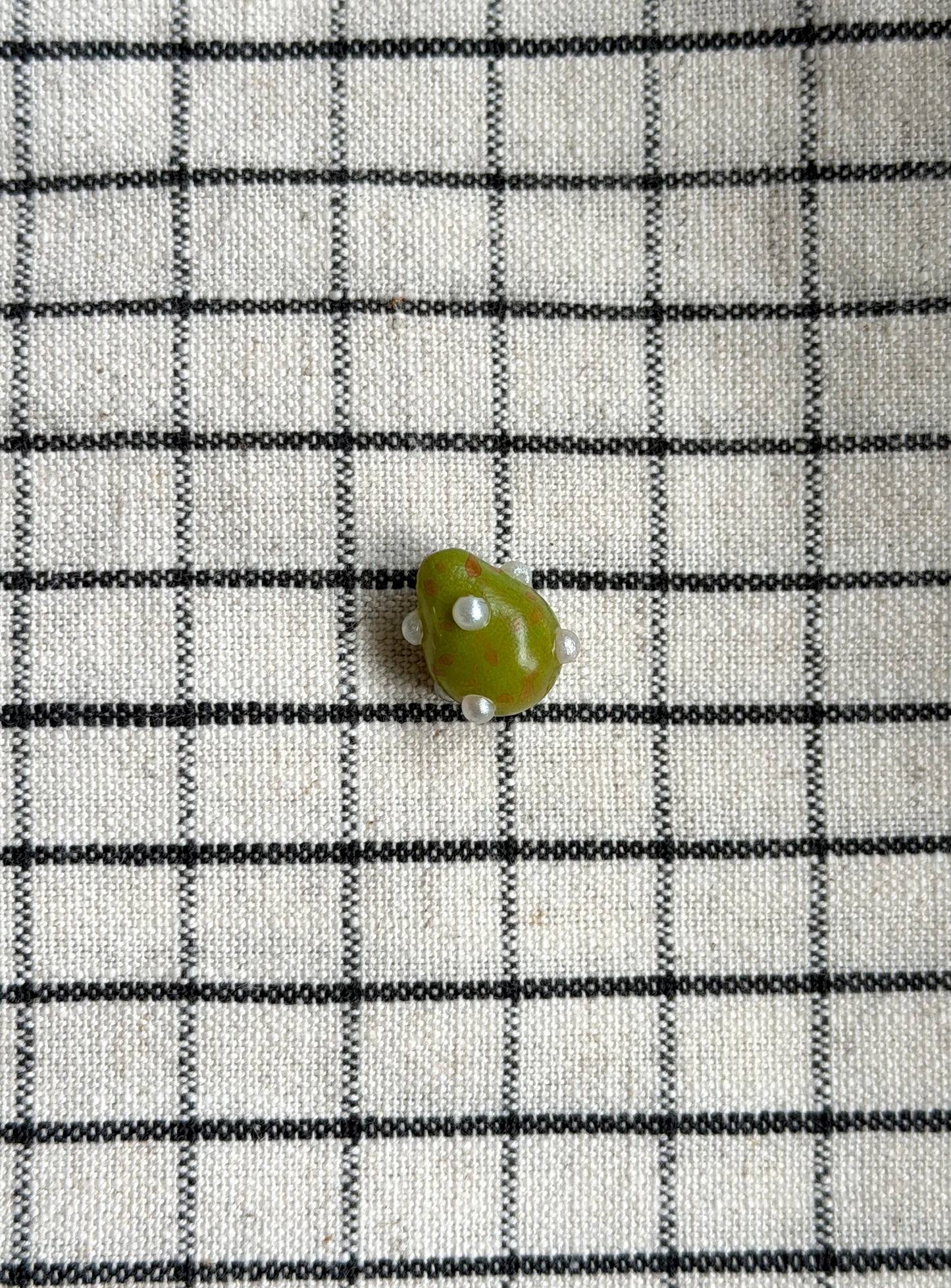 Pearly Bartlett Pear Earrings (Pre-Order)