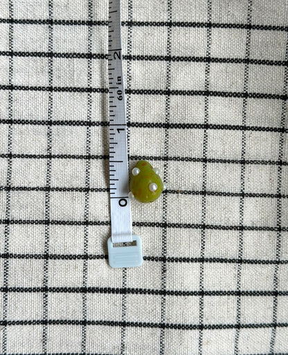 Pearly Bartlett Pear Earrings (Pre-Order)
