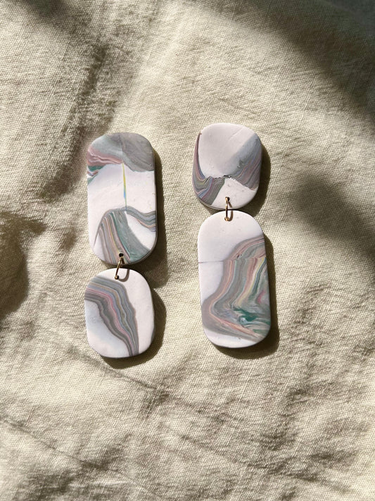 Marbled Pill Dangles