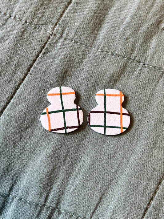 Fall Lines (thin) Blob Studs