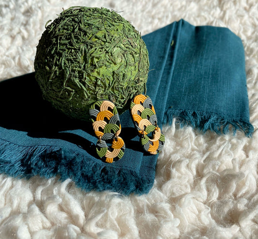 pill and arch earrings︱the asian rainbow collection