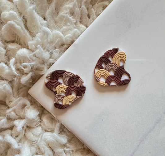 blob statement earrings︱archee arch arch collection